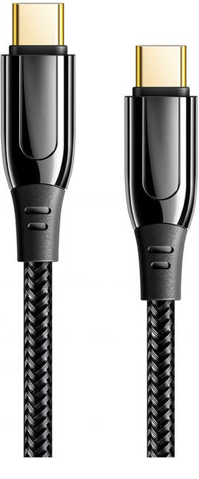 CABLE XMART TYPE-C-TYPE-C 1.2 m 100W BK