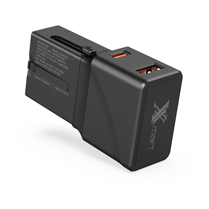 TRAVEL CHARGER XMART G525 BLACK 25W