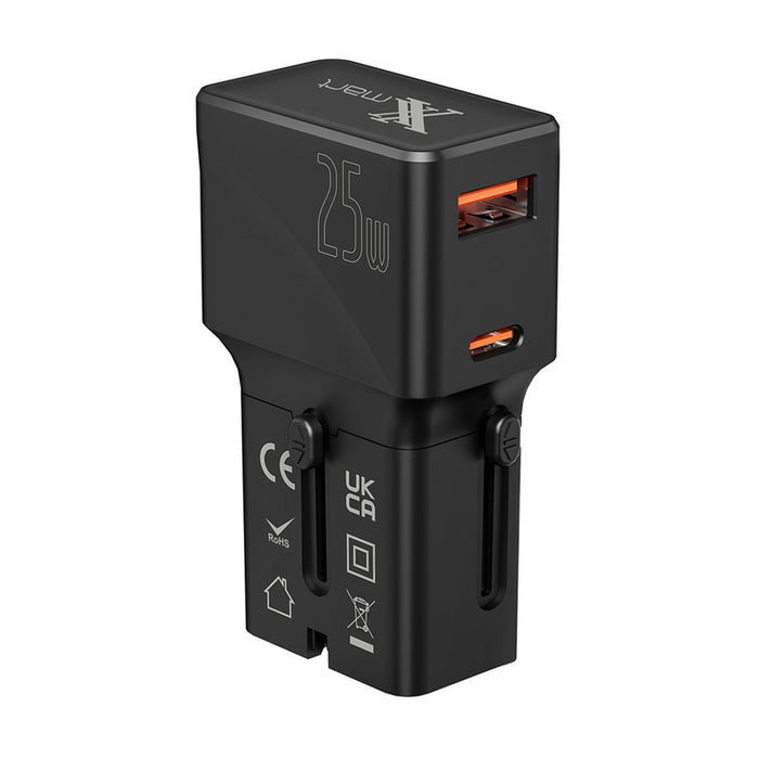 Power strip XMART G525 BLACK 25W