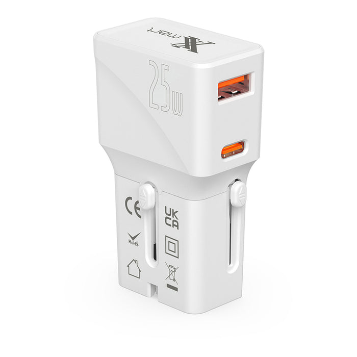 TRAVEL CHARGER XMART G525 WHITE 25W
