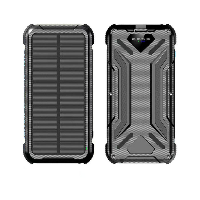 SOLAR CHARGER XMART 16000 mAh with LED flashlight and WIRELESS CHAR