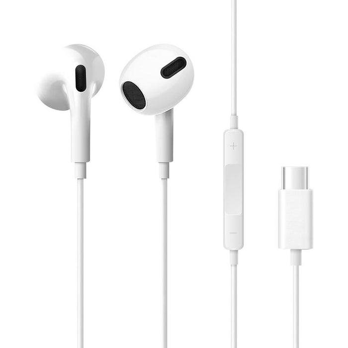 HEADPHONES XMART SH3 TYPE-C WHITE