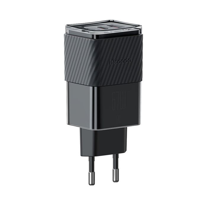 ADAPTER XMART 2X TYPE-C / 1X USB 20V 67W