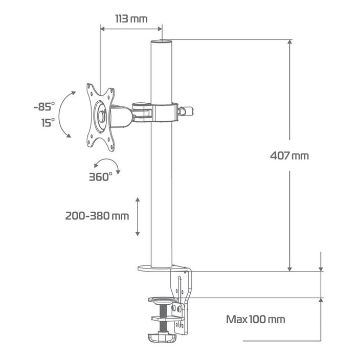 XMART MS101C MONITOR STAND
