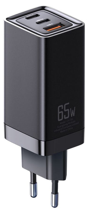 Laptop charger XMART 20V 65W GAN BK