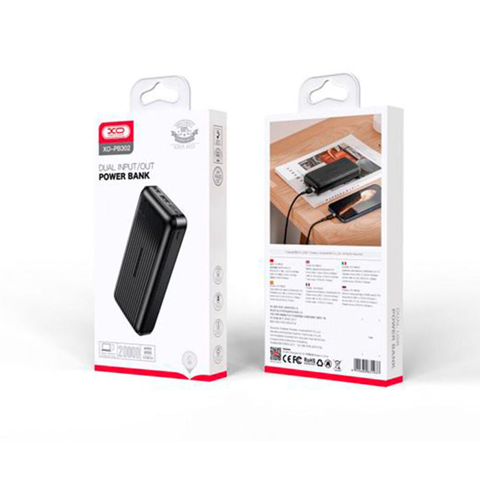 Powerbank XO Black 20000 mAh