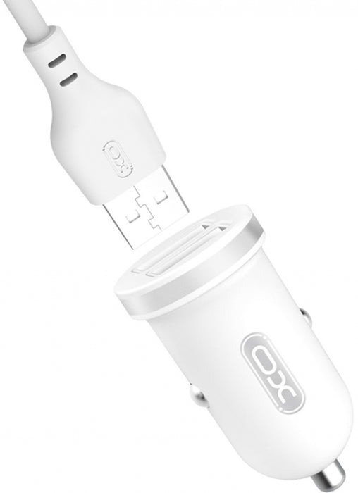 Charger XO TZ08 Mini Car Charger Set Type-C White