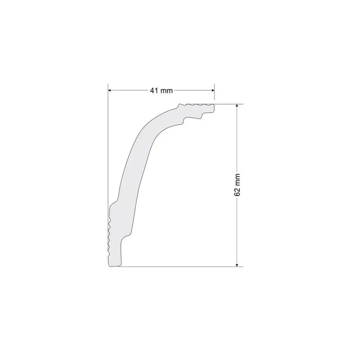 XPS CORNIZ LFP 03 200 CM - Аксесоари за таванни панели<<<Стенни и таванни панели<<<Подови и стенни покрития<<<Praktiker