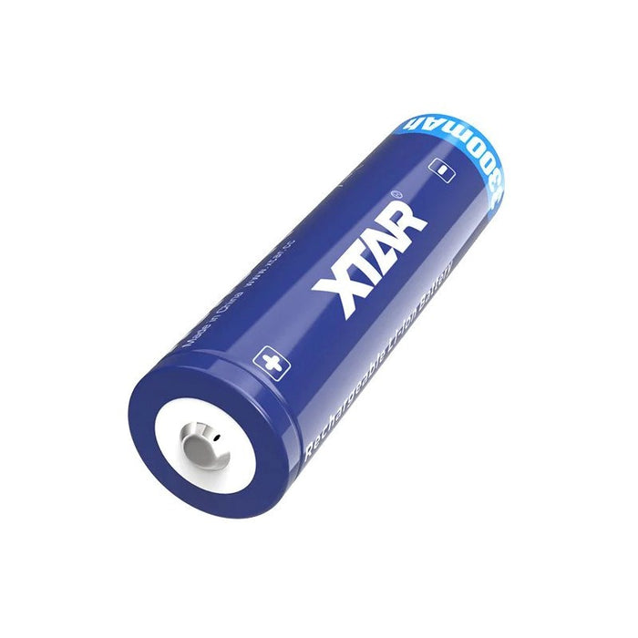 Rechargeable battery XTAR for flashlights 18650 with protection, 3300mAh, Li-ion