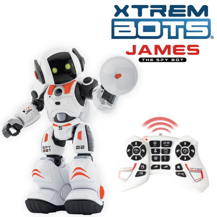 Радиоуправляем робот Xtrem Bots - James, шпионин