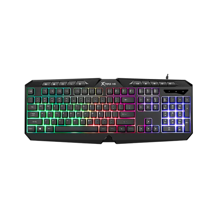 Xtrike me Gaming kit keyboard mouse and headphones CMX-410 - Комплекти 4в1<<<Компютърна периферия<<<MediaTrade