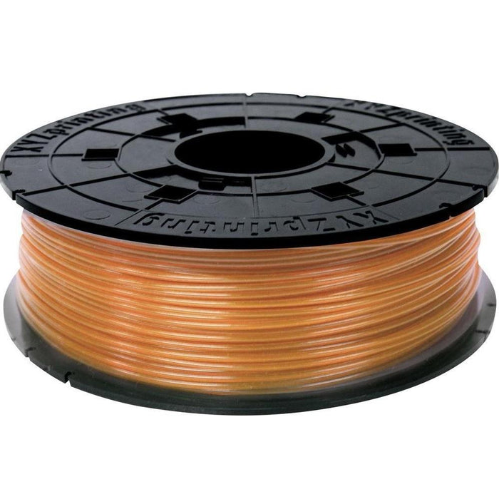 XYZ printing 3D printer consumable RFPLBXEU07E, PLA Filament, 1.75 mm, 600, Clear TANGERINE