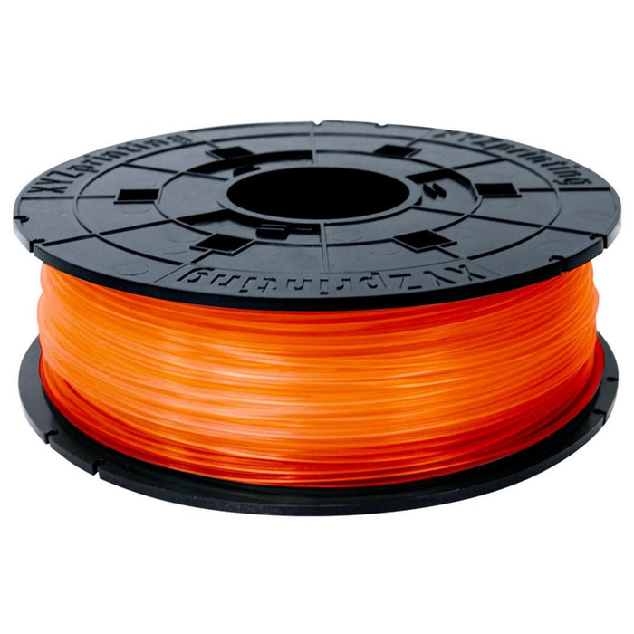 Consumable for XYZprinting 3D printer - PLA (NFC) filament, 1.75 mm, Clear TANGERINE