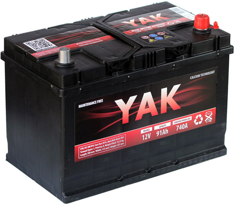 YAK 91AH 740A JIS R+