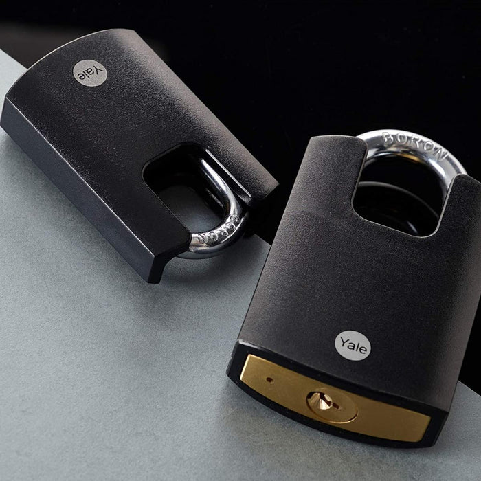 YALE BRASS PADLOCK 40MM BLACK