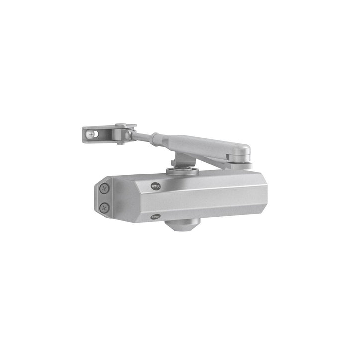 YALE SILVER DOOR OPENER WITH RETAINER