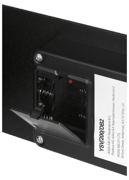 Yale YSV/200/DB2 Freestanding safe 8.6 l Steel Black
