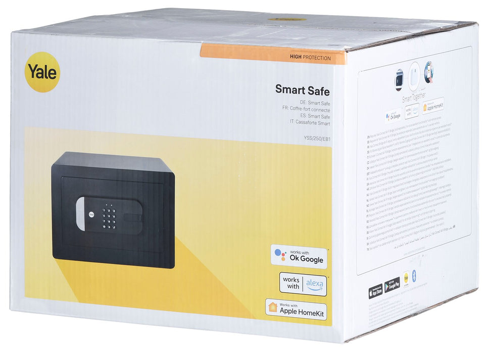 Yale Smart Safe freestanding safe YSS/250/EB1 black