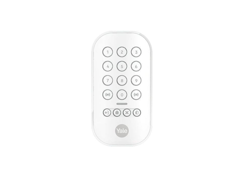 Yale Smart Alarm Starter Kit 7 items - Control Panel, Keypad, Remote Control, 2x Motion Sensor, 2x Window/Door Sensor