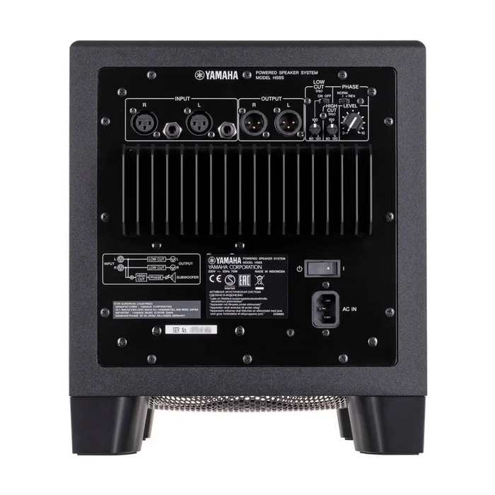 Yamaha HS8S subwoofer Black 150 W - SpeakersNGL-GLO<<<Sound systemNGL<<<ActionPL