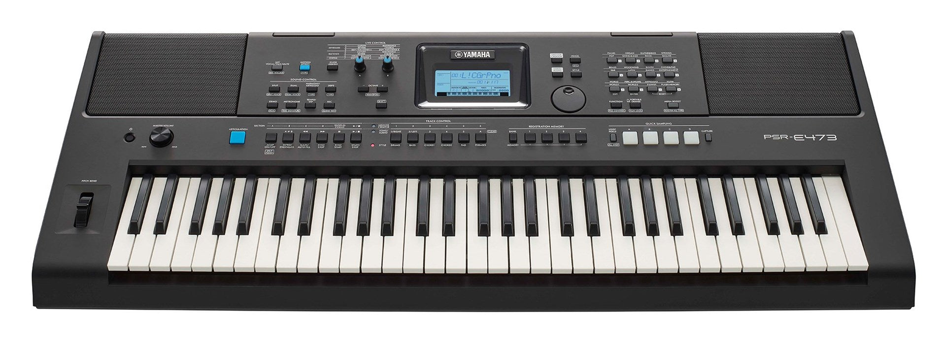 Yamaha PSR-E473 synthesizer Digital synthesizer 61 Black