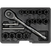 Yato YT-05897 screw/bolt extractor 16 pc(s) - ScrewdriversNRE-WKR<<<Manual toolsNRE<<<ActionPL