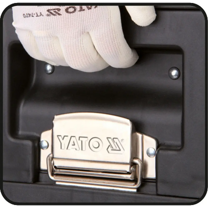 Yato YT-09107 small parts/tool box Metal Black Red - Tool boxes and bagsNOP-SKR<<<Tools - accessoriesNOP<<<ActionPL