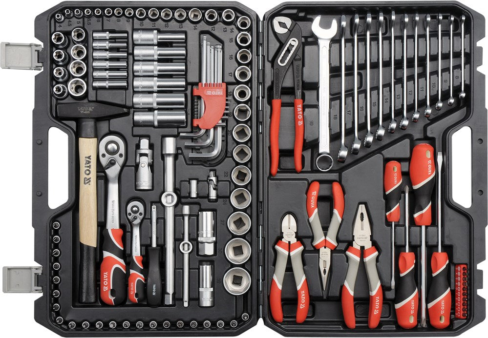 Yato YT-38901 Tool set XXL 1/4-1/2" 122 items