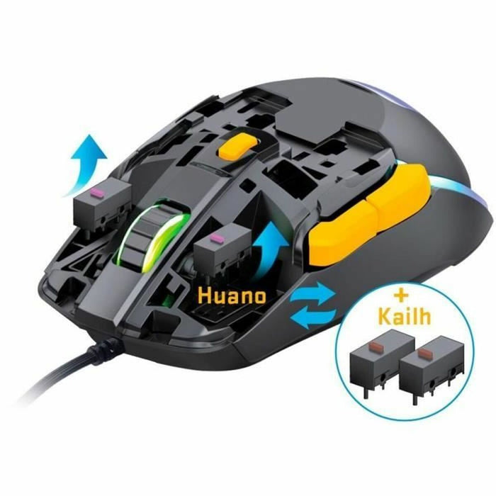Mouse Yenkee MARKSMAN YMS 3600YW Yellow 3600 DPI