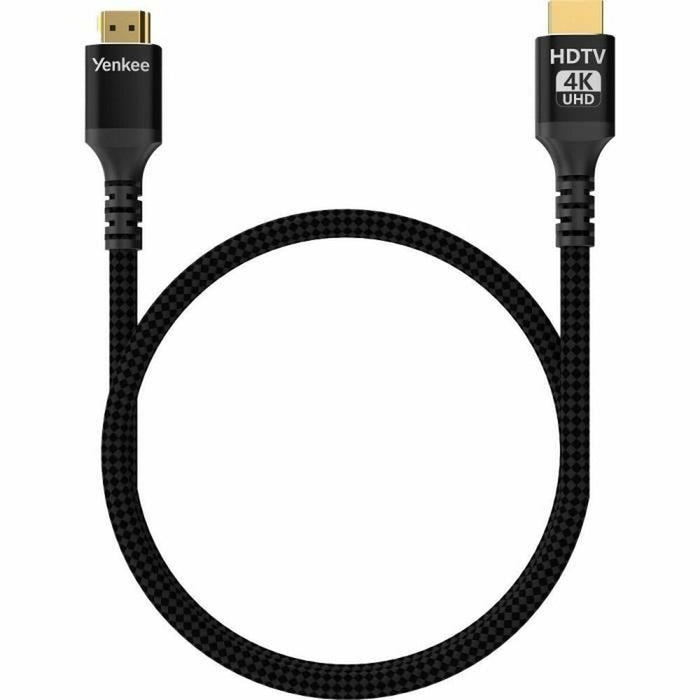 HDMI to HDMI Cable Yenkee YCH 130 Black 3 m