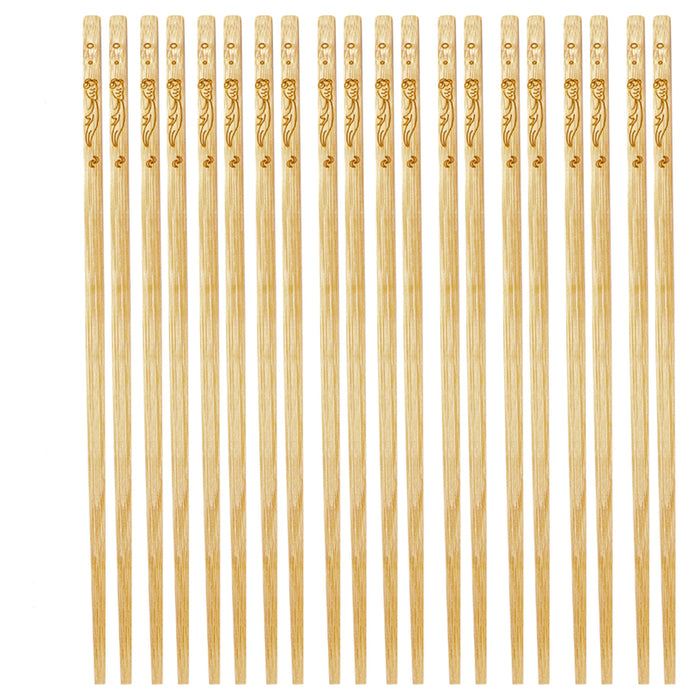SET OF CHOPSTICKS FOR ASIAN FOOD 10PCS KJ308A YESJOY
