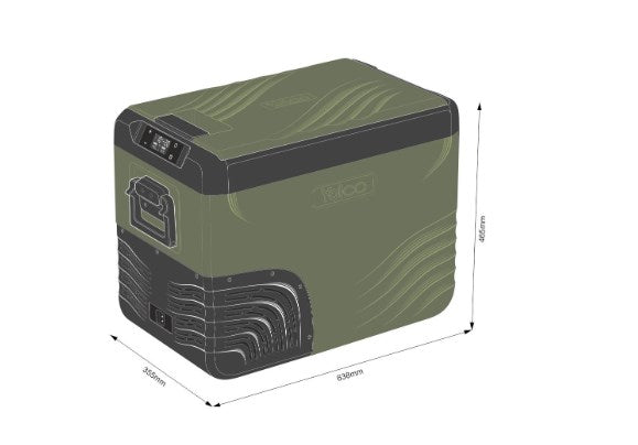 Yolco  KX40 GREEN portable compressor refrigerator
