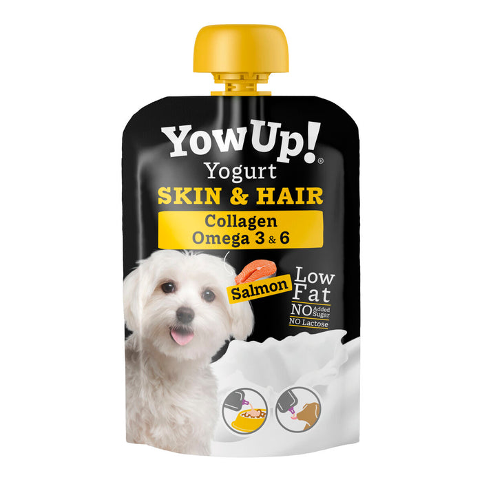 Wet food YowUp Skin and Hair Salmon 3 x 115 g 3 Units