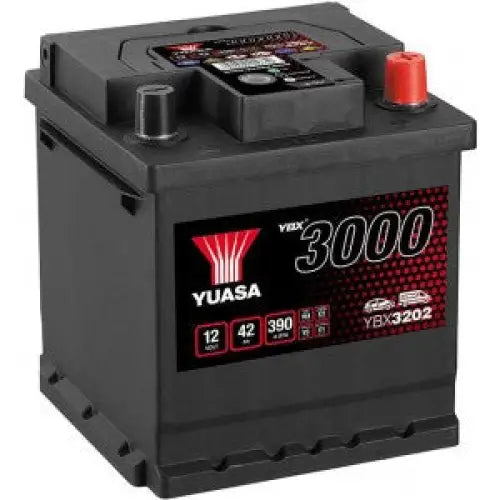 YUASA YBX3000 42AH 390A R+ - АКУМУЛАТОРИ<<<MaxCar