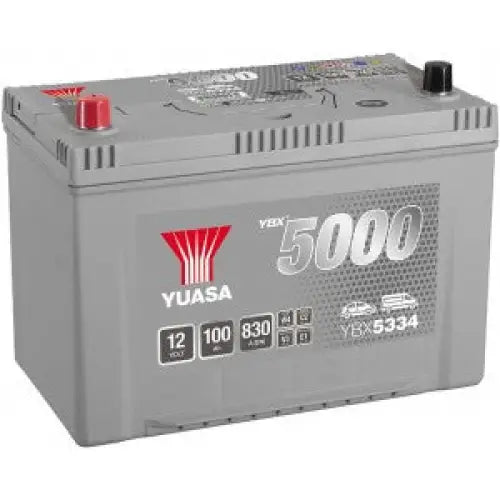 YUASA YBX5000 100AH 830A L+ JIS - АКУМУЛАТОРИ<<<MaxCar