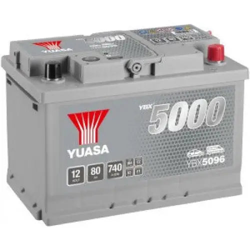 YUASA YBX5000 80AH 740A R+ - АКУМУЛАТОРИ<<<MaxCar