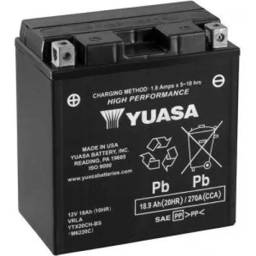 YUASA YIX30L-BS 31.6AH 400A R+ AGM - АКУМУЛАТОРИ<<<MaxCar