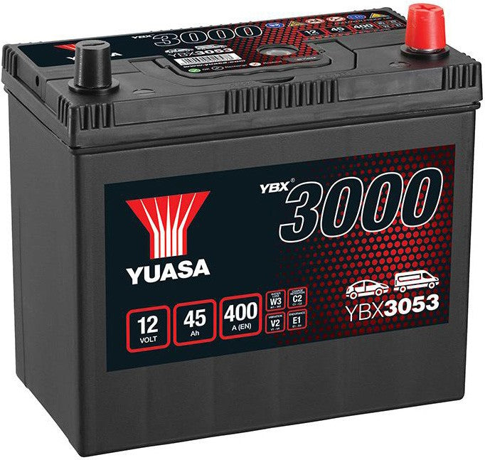 YUASA YBX3000 45AH 400A R+ JIS