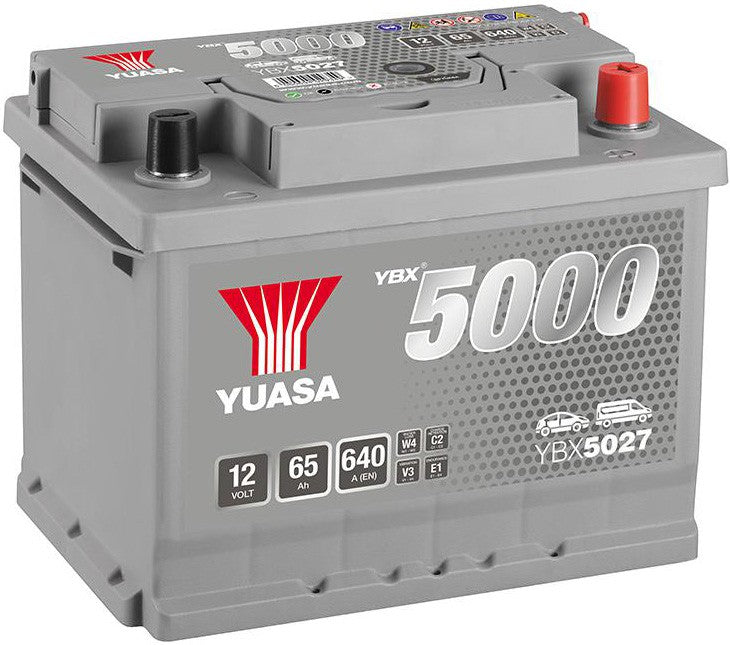 YUASA YBX5000 65AH 640A R+