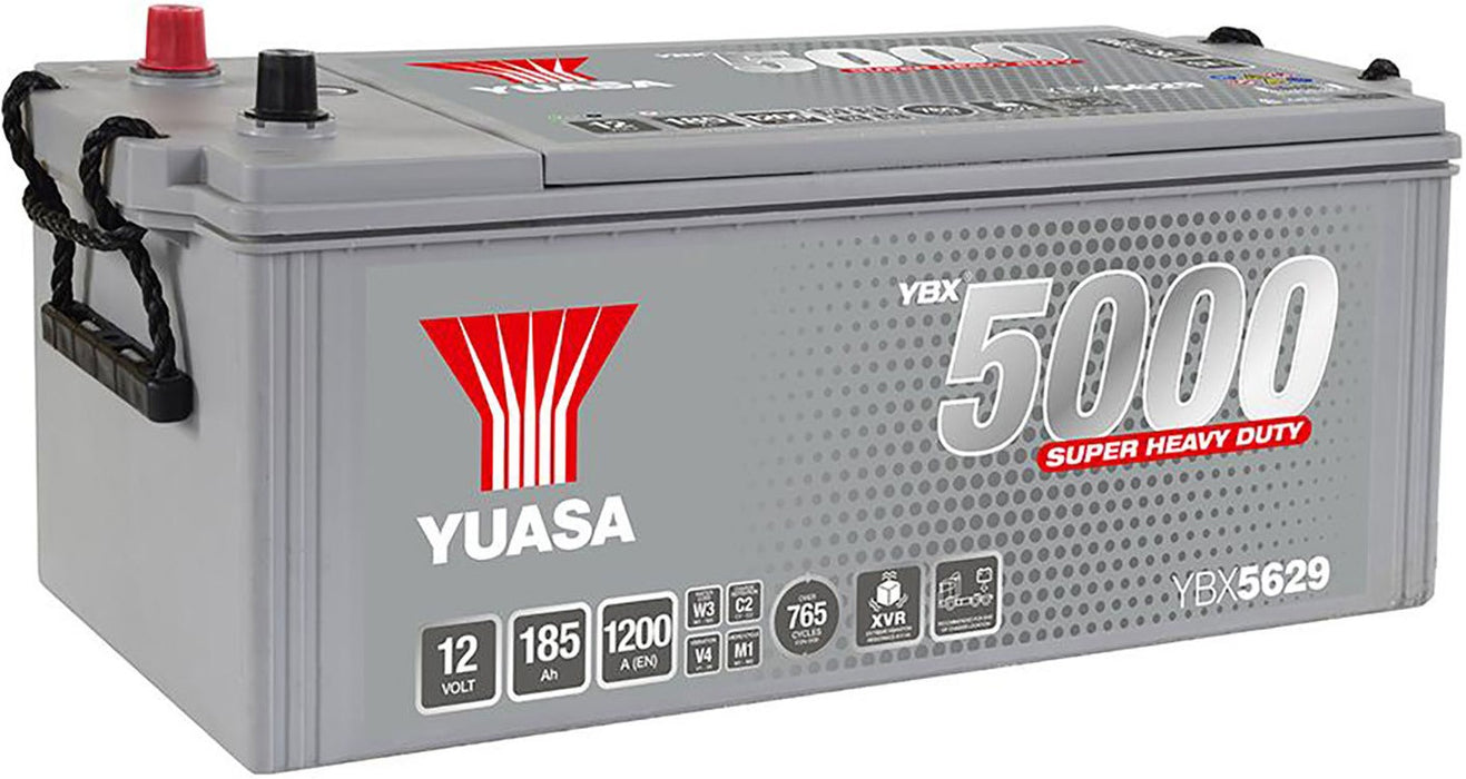 YUASA YBX 5000 SUPER HEAVY DUTY SMF 185AH 1200A L+