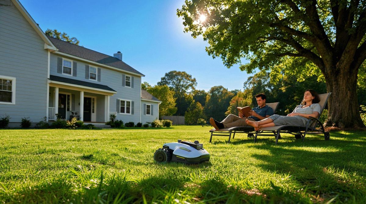 CORDLESS ROBOT MOWER YUKA MINI 1000