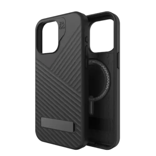 ZAGG Denali Snap KS Case with MagSafe for iPhone 15 Pro Max - Black - Cell phone cases and covers<<<HurtelXML