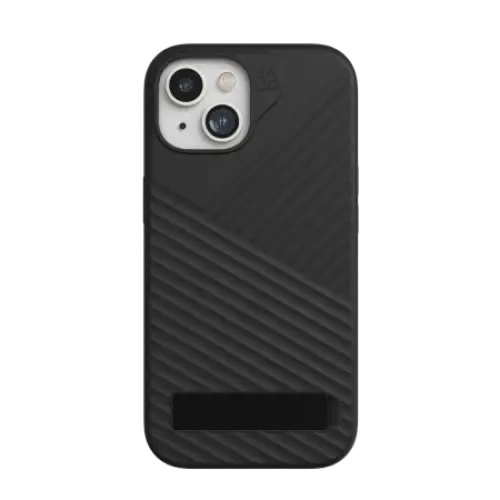 ZAGG Denali Snap KS MagSafe Case with Stand for iPhone 15 / 14 / 13 - Black - Cell phone cases and covers<<<HurtelXML
