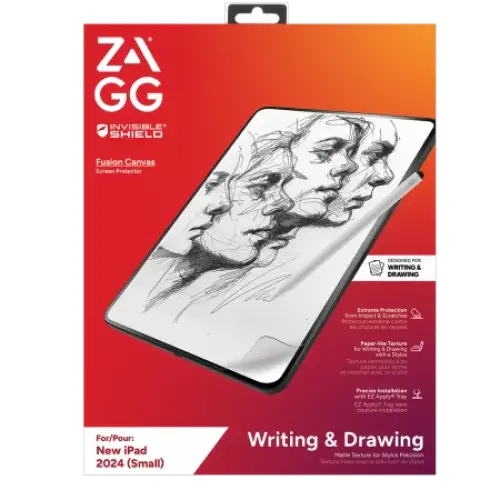 ZAGG InvisibleShield Fusion Canvas Antibacterial Protective Film Imitating Paper for iPad Pro 11’’ 2024 - Cell phone