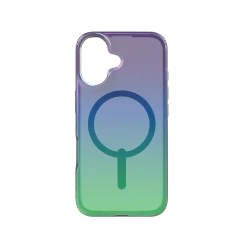 ZAGG Milan Snap Case with MagSafe for iPhone 16 - Green/Purple - Cell phone cases and covers<<<HurtelXML