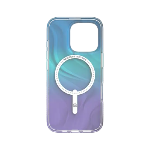 ZAGG Milan Snap Case with MagSafe for iPhone 16 Pro - Blue - Cell phone cases and covers<<<HurtelXML