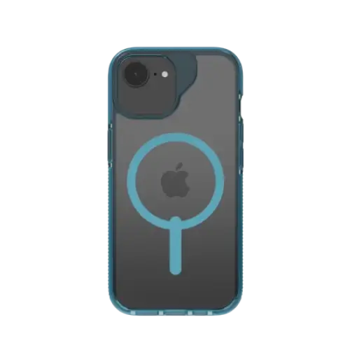 ZAGG Santa Cruz Snap Case with MagSafe for iPhone 16e (2025) / 15 / 14 / 13 - Blue - Cell phone cases