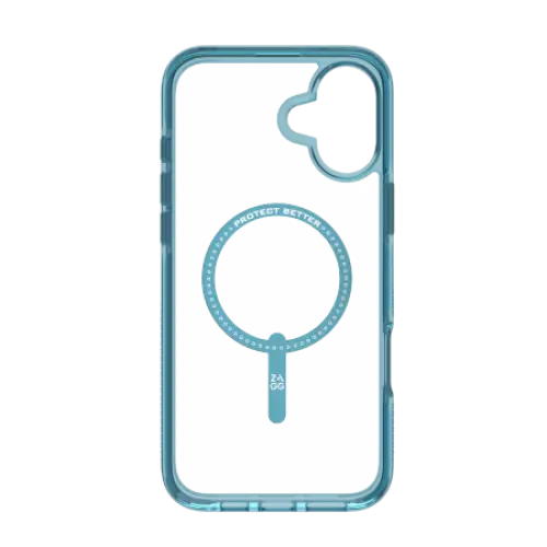 ZAGG Santa Cruz Snap MagSafe iPhone 16 Plus Case - Blue - Cell phone cases and covers<<<HurtelXML