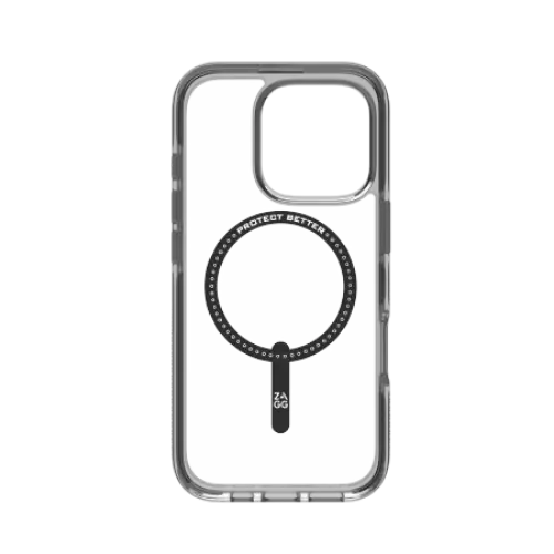 ZAGG Santa Cruz Snap MagSafe iPhone 16 Pro Case - Black - Cell phone cases and covers<<<HurtelXML
