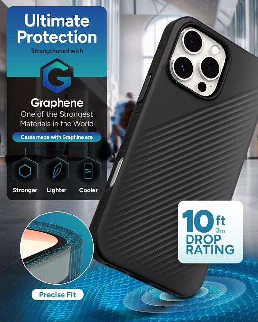 Case ZAGG Luxe Snap iPhone 16 Pro Max Black 702315009